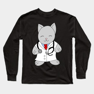 Healthcare Cat Long Sleeve T-Shirt